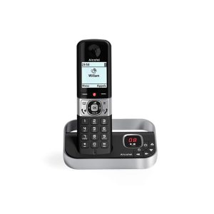 Teléfono inalámbrico DECT Alcatel F890 Voice Negro/Plata SEMINUEVO