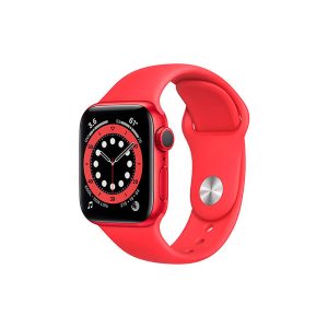 Apple Watch Series 6 (GPS), 44mm Aluminio (PRODUCT) RED y correa deportiva Roja
