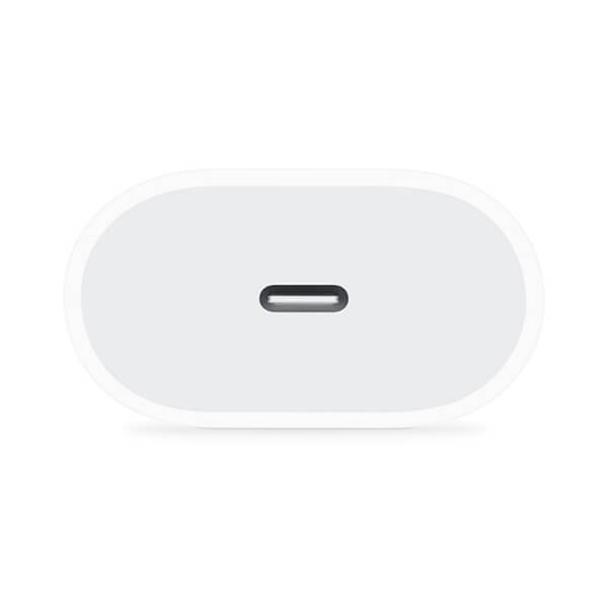 Apple Cargador Original de Carga Rápida USB-C de 20W Blanco