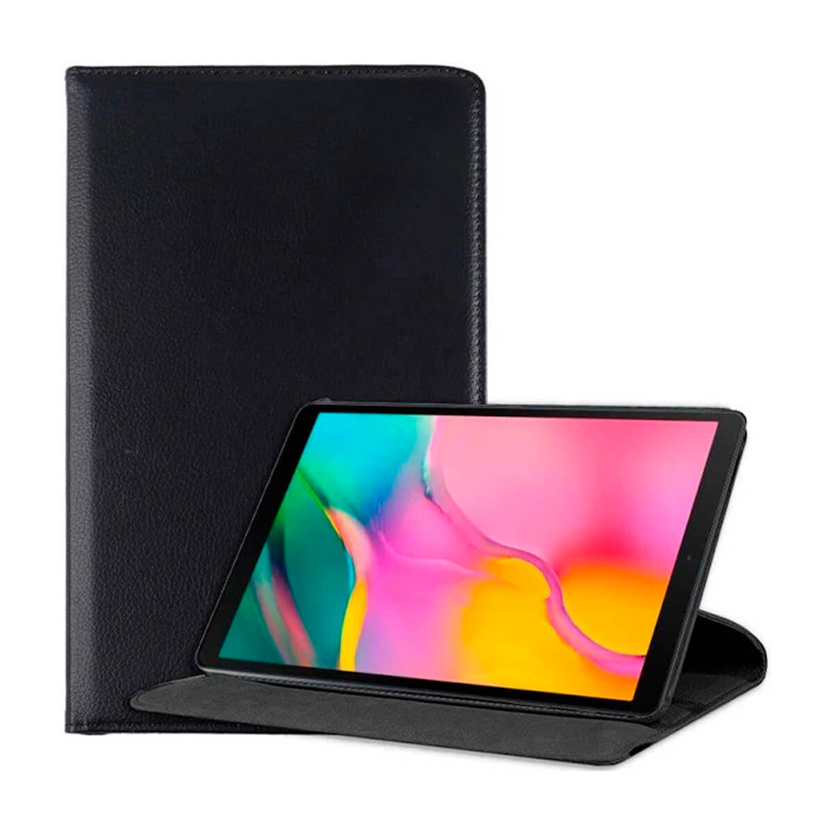Funda libro compatible Negro (Black) para Samsung Galaxy Tab A P580/585