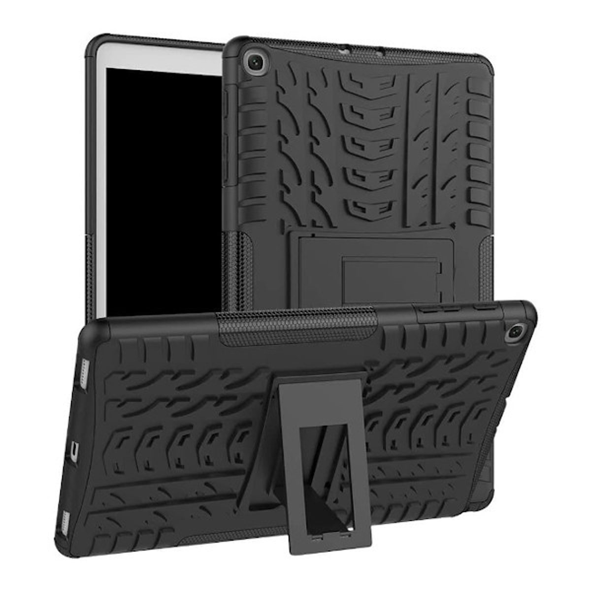Funda Rugerizada compatible con tablet Samsung Galaxy Tab A P580/585 Negro