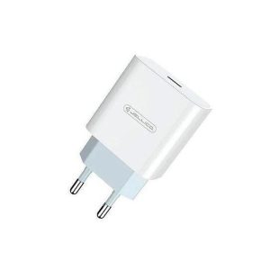 Adaptador de corriente de red USB-C carga rápida 20W Blanco