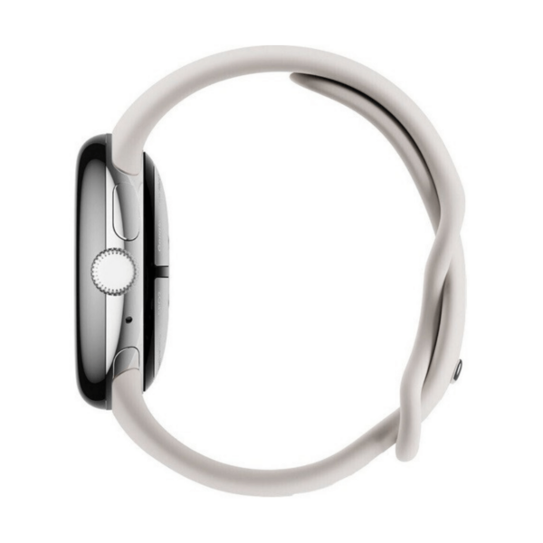 Google Pixel Watch LTE 41mm Plata (Polished Silver) y Correa Deportiva Beige (Chalk)